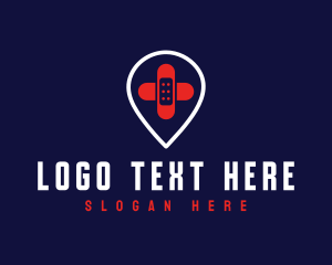 Hospital - Medical Emergency Locator logo design