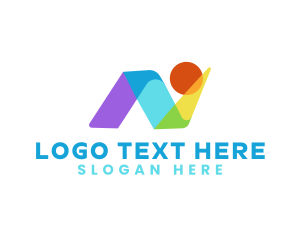 Letter N - Creative Media Startup logo design