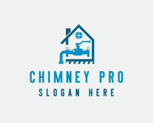 Chimney - Home Plumbing Faucet logo design
