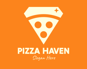 Pizzeria - Shiny Pizza Restaurant logo design