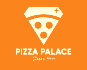 Pizza - Shiny Pizza Restaurant logo design