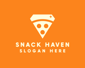 Shiny Pizza Restaurant logo design