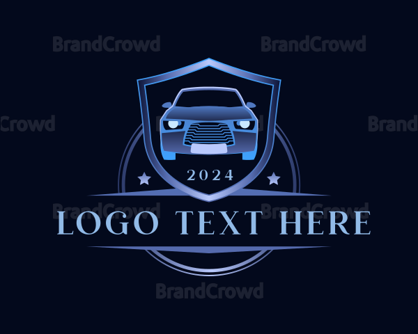 Auto Detailing Car Logo