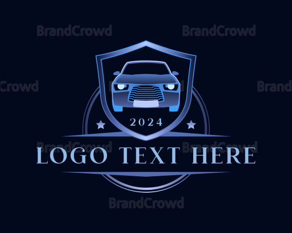 Auto Detailing Car Logo