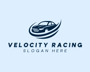 Car Racing Transport logo design