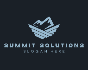 Outdoors Summit Wings logo design