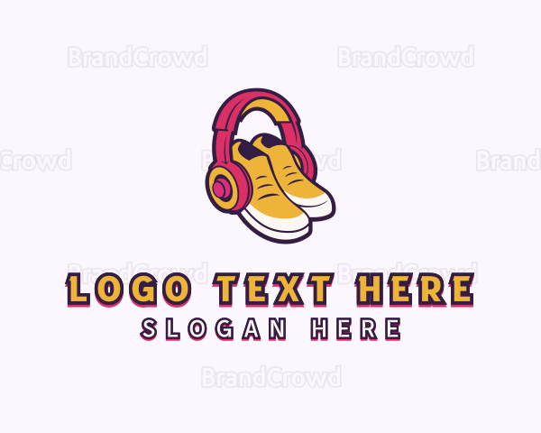 Headphones Streetwear Sneakers Logo