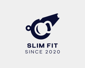 Fitness Kettlebell Whistle logo design