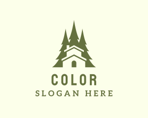 Forest Tree Cabin  Logo