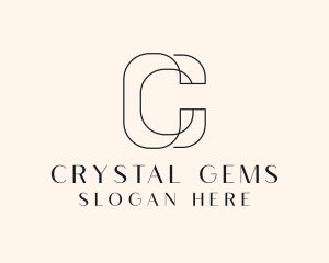 Elegant Jewelry Store Letter C logo design