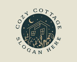 Cottage - Night Sky Greenhouse logo design