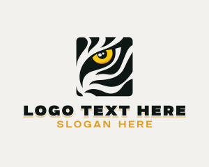 Animal Sanctuary - Tiger Eye Safari logo design