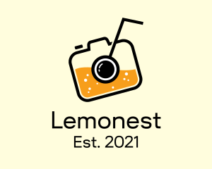 Lemonade - Camera Lemonade Juice logo design