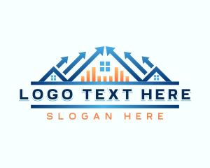 Investor - Realty Mortgage Graph logo design