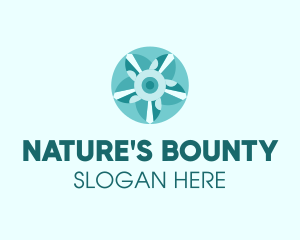 Nature Botanical Flower  logo design