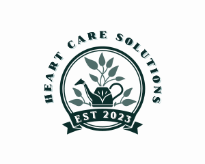 Landscaping Watering Can logo design