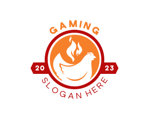 Spicy Fire Chicken Logo