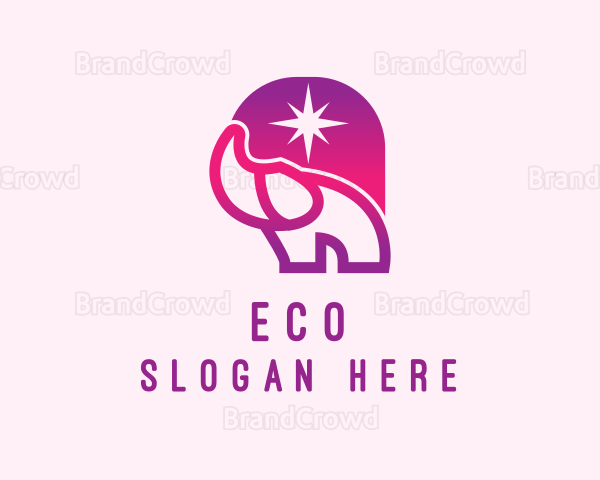 Magical Elephant Star Logo