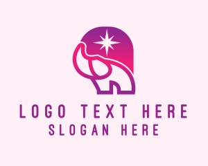 Magical Elephant Star Logo