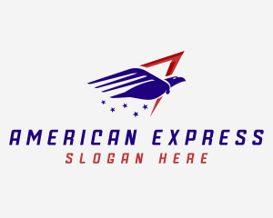 American Eagle Arrow logo design