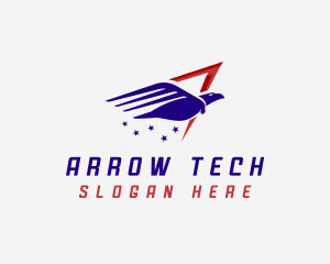 American Eagle Arrow logo design