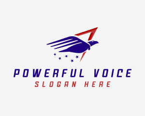 Politician - American Eagle Arrow logo design