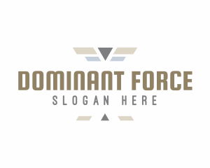 Pastel Military Wordmark logo design