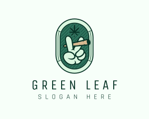 Marijuana - Marijuana Smoking Weed logo design