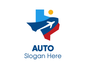 Airlines - Texas Air Travel logo design