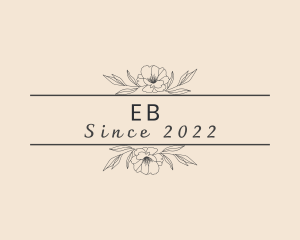 Flower - Eco Floral Perfume logo design