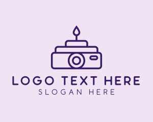 Webcam - Film Projector Cake logo design