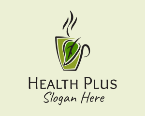 Hot - Organic Hot Coffee logo design