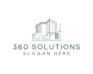 Housing Construction Property logo design