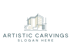 Housing Construction Property logo design