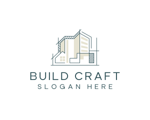 Housing Construction Property logo design