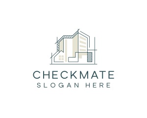 Housing Construction Property logo design