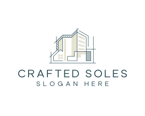 Housing Construction Property logo design