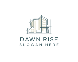 Housing Construction Property logo design