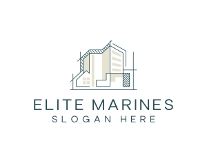 Housing Construction Property logo design