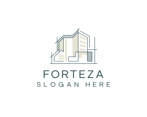 Housing Construction Property logo design