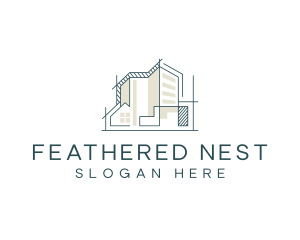 Housing Construction Property logo design