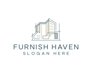 Housing Construction Property logo design