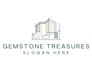 Housing Construction Property logo design