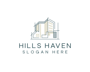 Housing Construction Property logo design