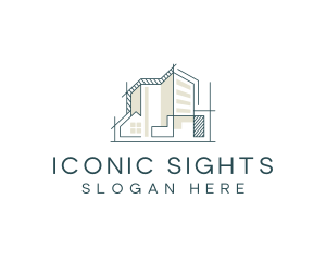 Housing Construction Property logo design