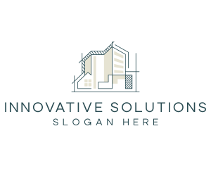 Housing Construction Property logo design