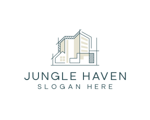 Housing Construction Property logo design