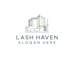 Housing Construction Property logo design