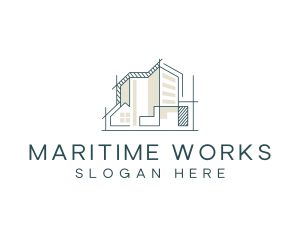 Housing Construction Property logo design