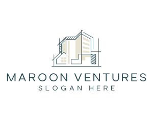 Housing Construction Property logo design